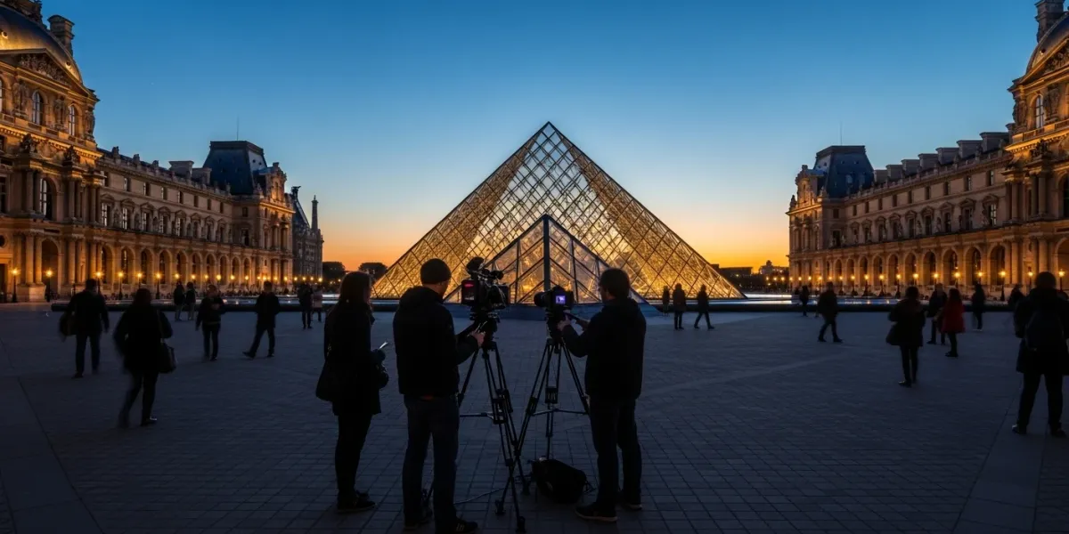 Film production in Paris
