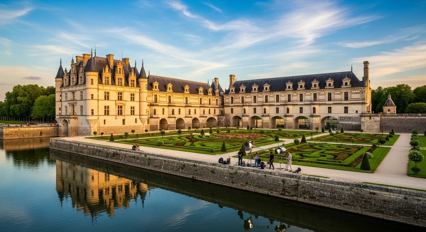Chateau de Chenonceau - filming location in France