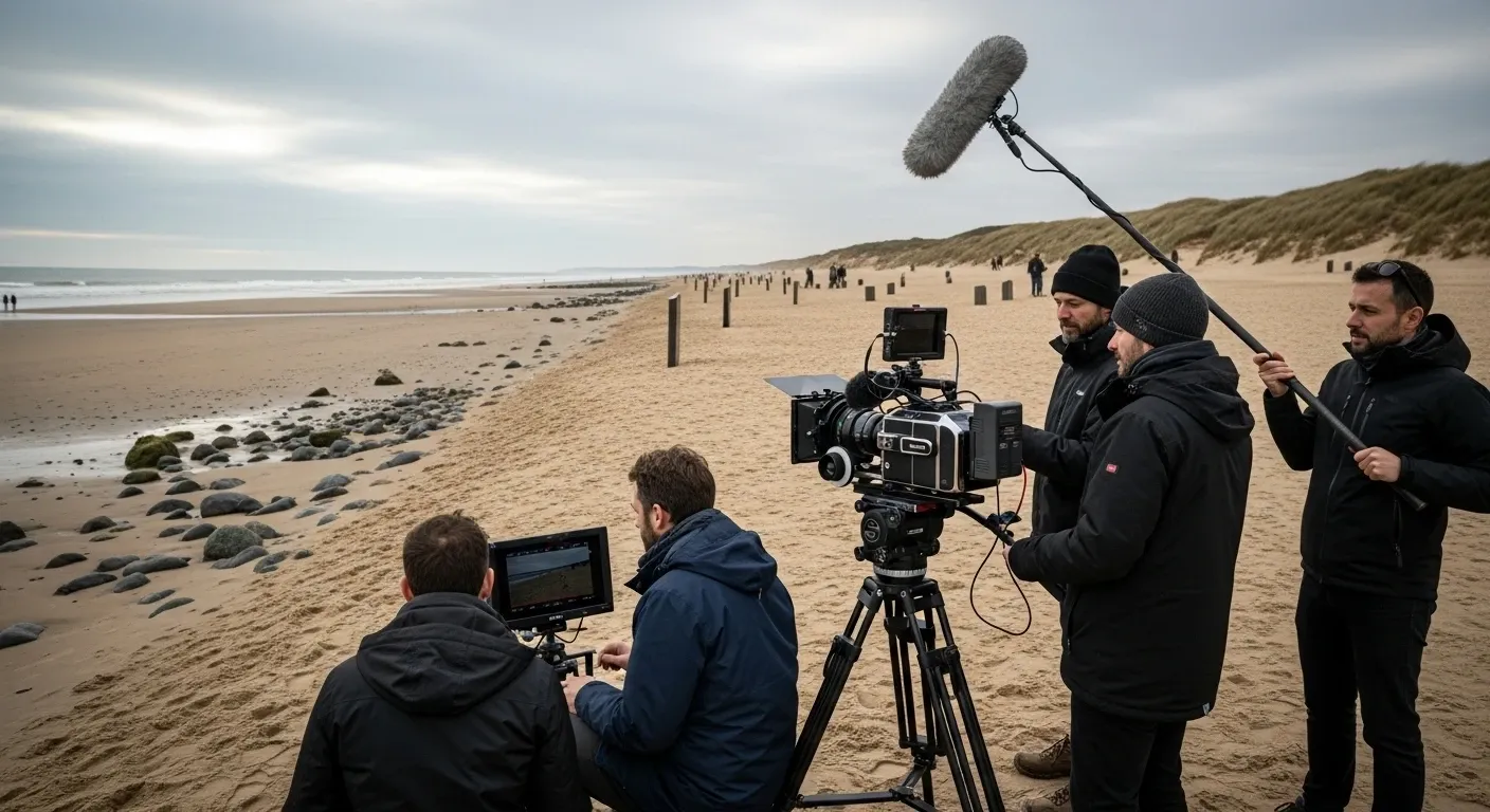 D Day Beaches Normandy - filming location in France