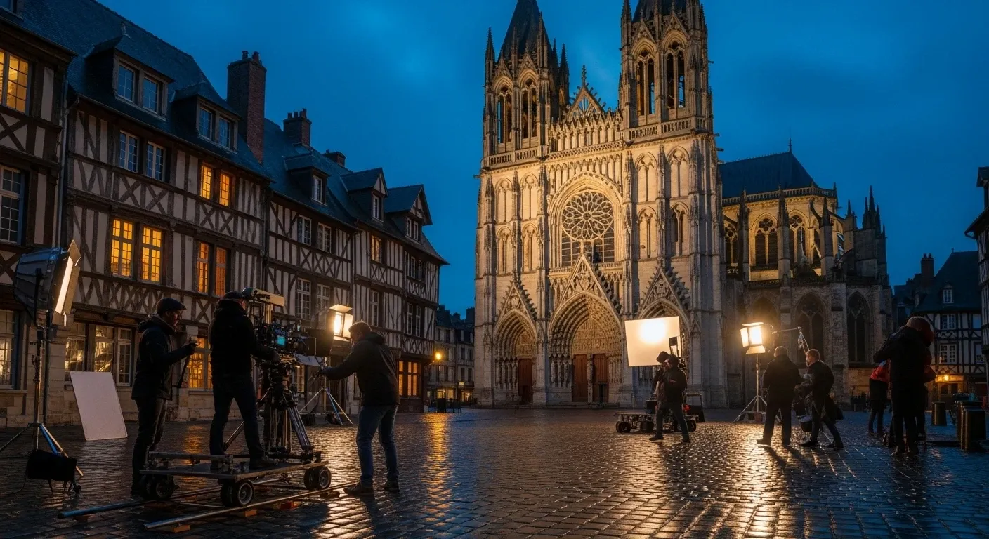 Rouen Cathedral - filming location in France