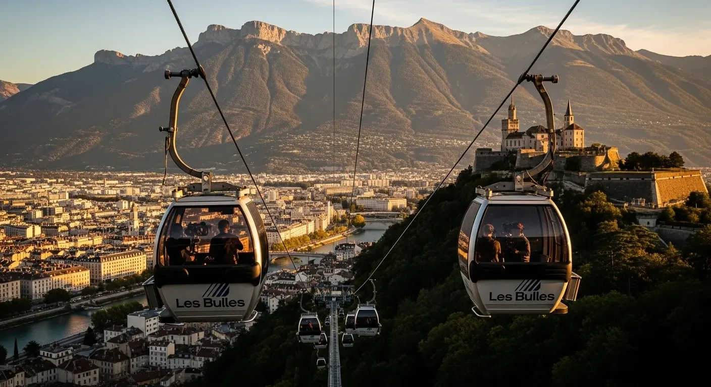 Grenoble Bastille - filming location in France