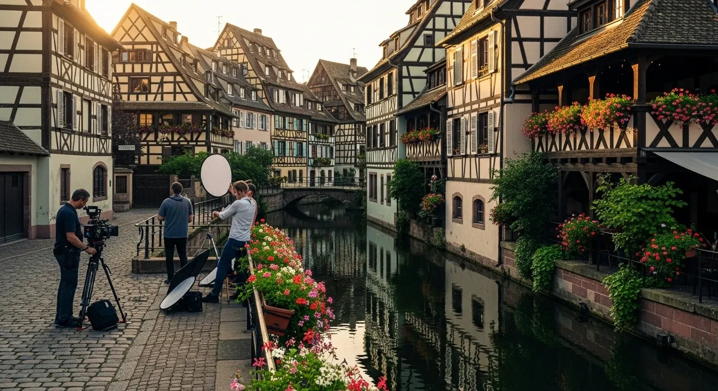 Strasbourg Petite France - filming location in France