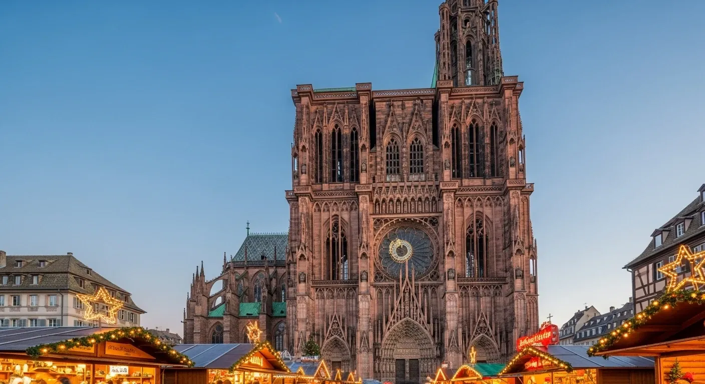 Strasbourg Cathedral - filming location in France