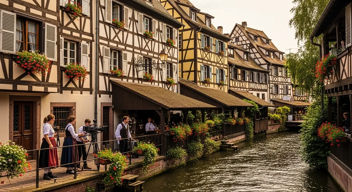 Colmar Old Town - filming location in France