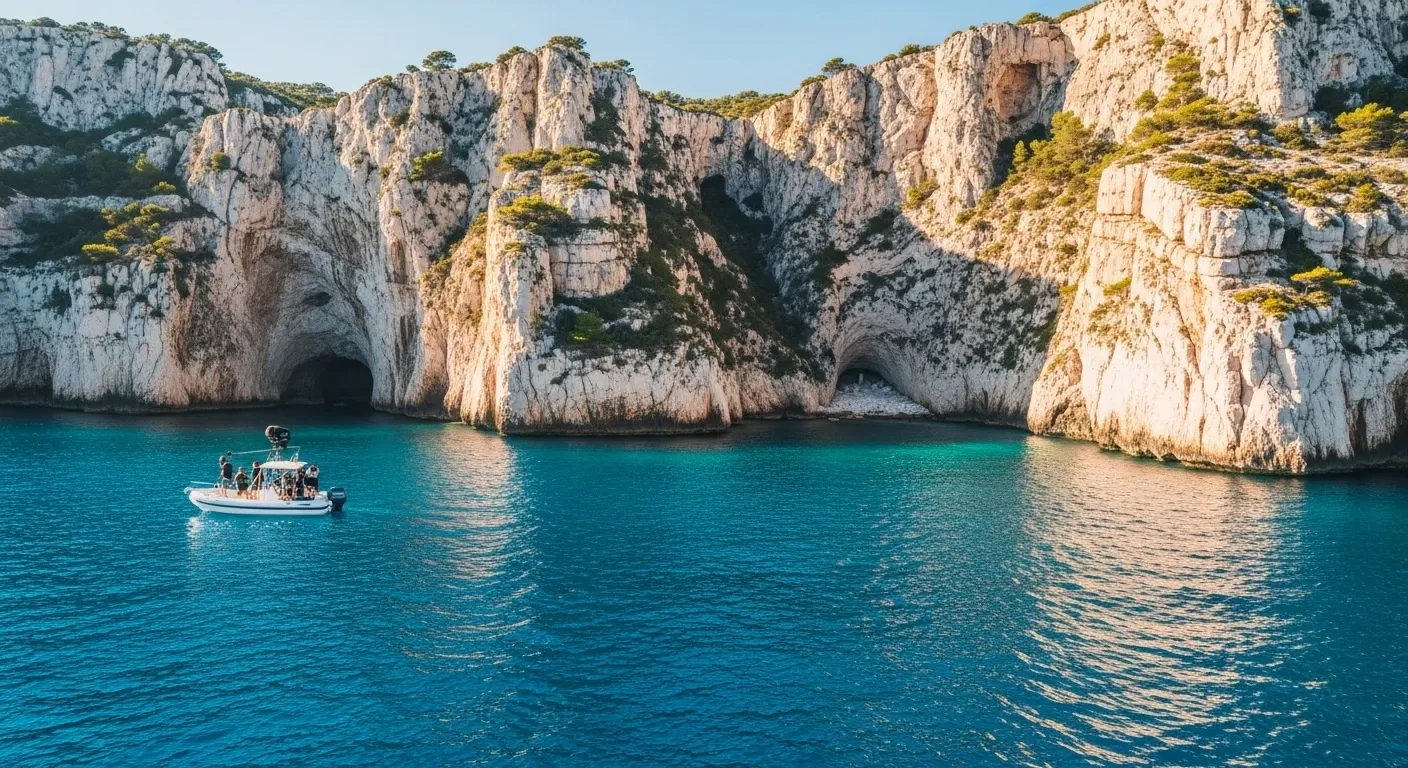Calanques Marseille - filming location in France