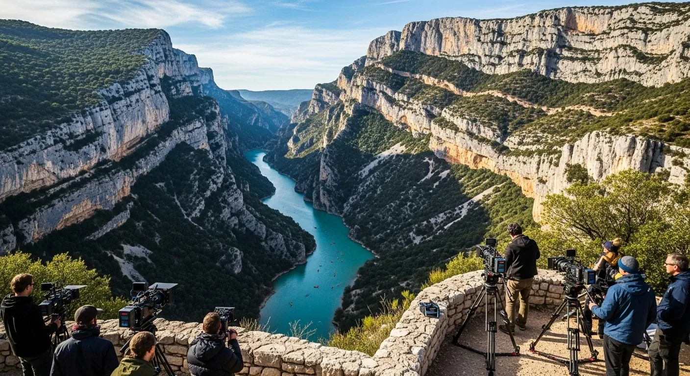Gorges du Verdon - filming location in France
