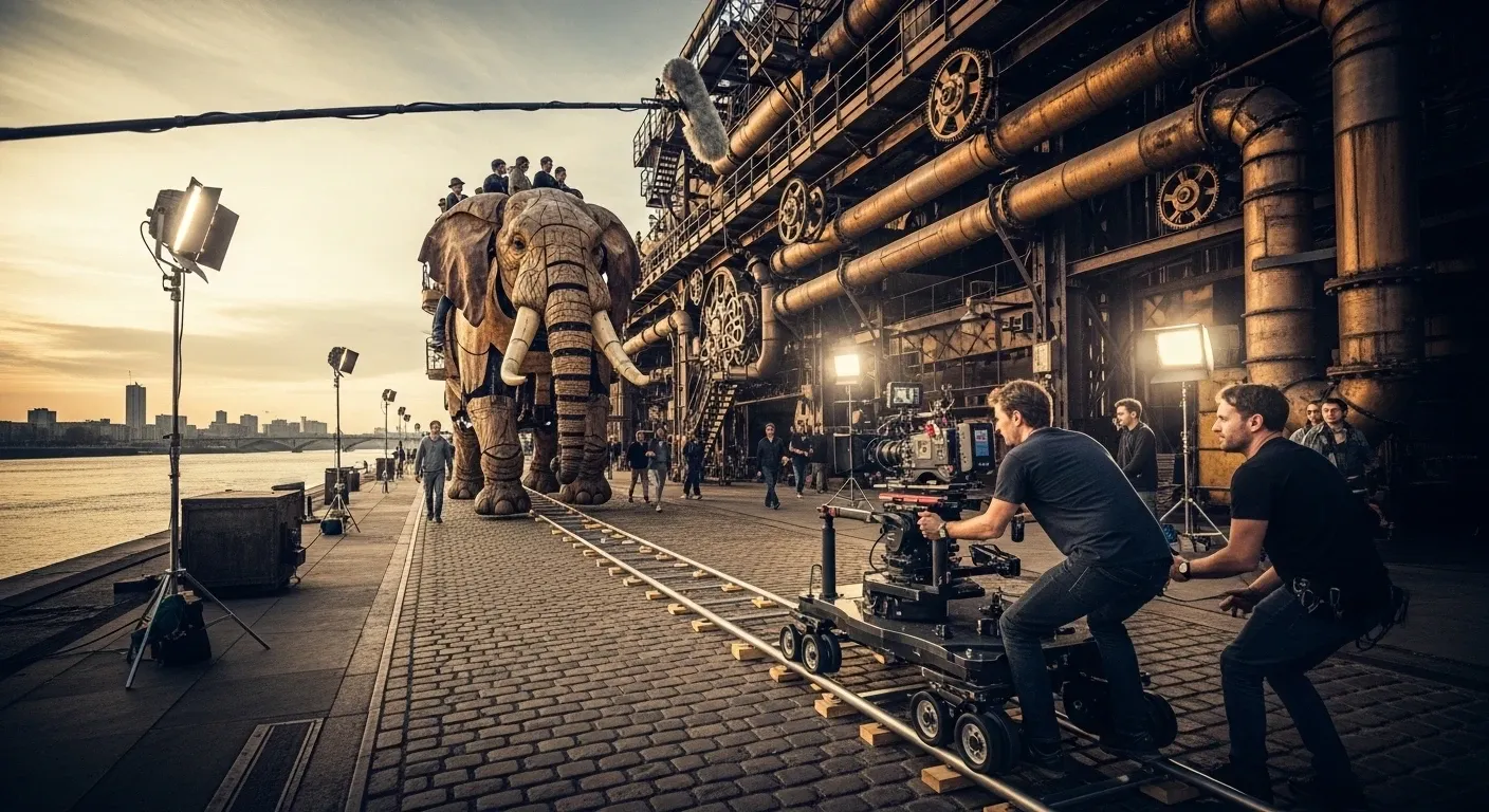 Nantes Machines de l Ile - filming location in France